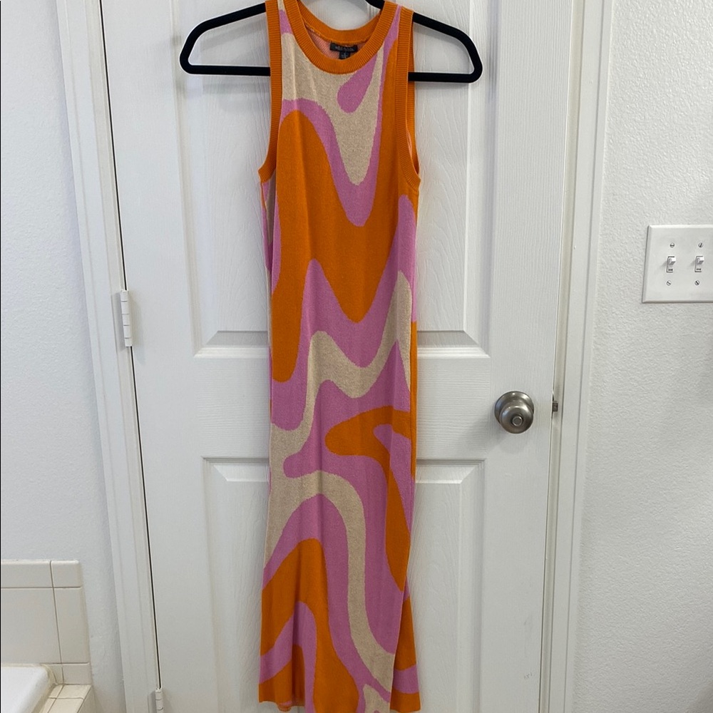 Colorful Sleeveless Dress